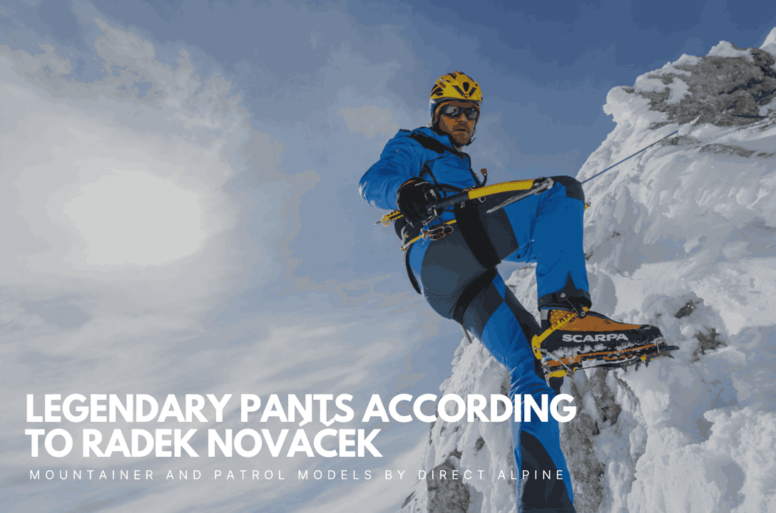 Legendary DIRECT ALPINE Pants According to Radek Nováček