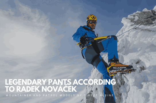 Legendary DIRECT ALPINE Pants According to Radek Nováček