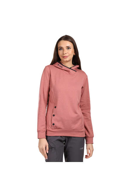 Fotogalerie Women's outdoor Hoodie HOODIE TECH LADY coral