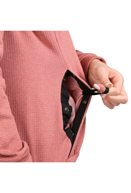 Fotogalerie Women's outdoor Hoodie HOODIE TECH LADY coral