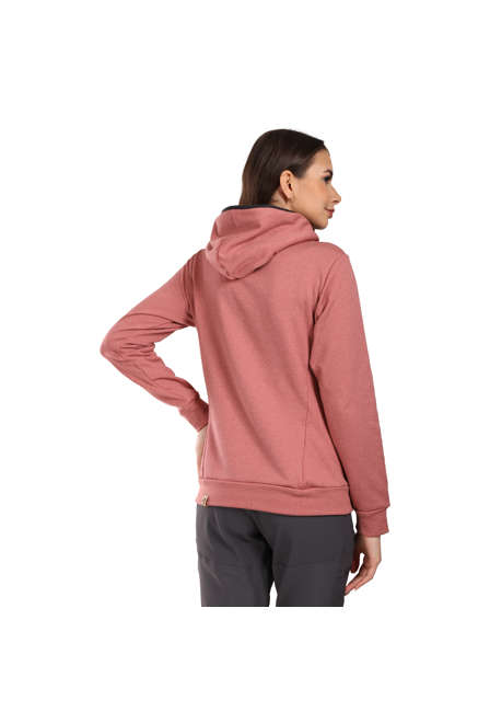 Fotogalerie Women's outdoor Hoodie HOODIE TECH LADY coral