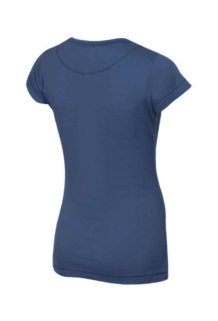 Fotogalerie Women's Merino T-Shirt FURRY LADY navy (Simple lines)