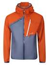Fotogalerie Men's Waterproof Ultra-Light Hardshell Jacket CYCLONE navy/cinnamon