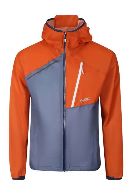Fotogalerie Men's Waterproof Ultra-Light Hardshell Jacket CYCLONE navy/cinnamon