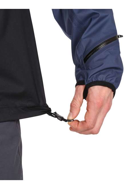 Fotogalerie Men's Waterproof Ultra-Light Hardshell Jacket CYCLONE black/navy
