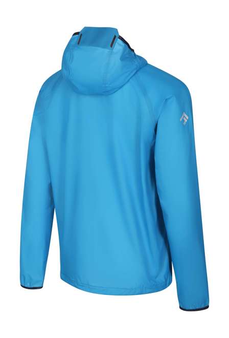 Fotogalerie Men's Waterproof Ultra-Light Hardshell Jacket CYCLONE ocean