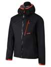 Fotogalerie Men's Waterproof Ultra-Light Hardshell Jacket CYCLONE black/brick