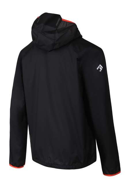 Fotogalerie Men's Waterproof Ultra-Light Hardshell Jacket CYCLONE black/brick