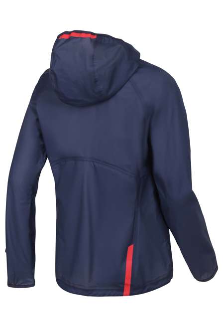 Fotogalerie Women's Ultralight Waterproof Hardshell Jacket CYCLONE LADY navy/orchid