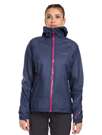 Fotogalerie Women's Ultralight Waterproof Hardshell Jacket CYCLONE LADY navy/orchid