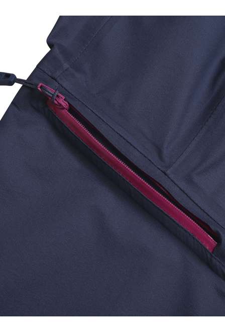 Fotogalerie Women's Ultralight Waterproof Hardshell Jacket CYCLONE LADY navy/orchid