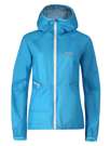 Fotogalerie Women's Ultralight Waterproof Hardshell Jacket CYCLONE LADY ocean/grey