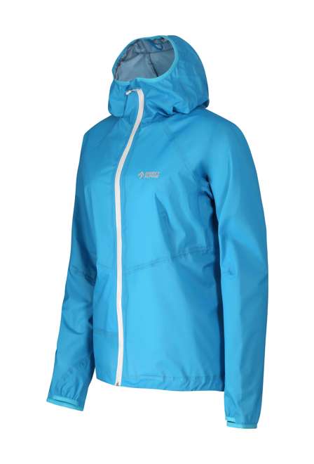 Fotogalerie Women's Ultralight Waterproof Hardshell Jacket CYCLONE LADY ocean/grey