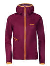 Fotogalerie Women's Ultralight Waterproof Hardshell Jacket CYCLONE LADY cherry/mango