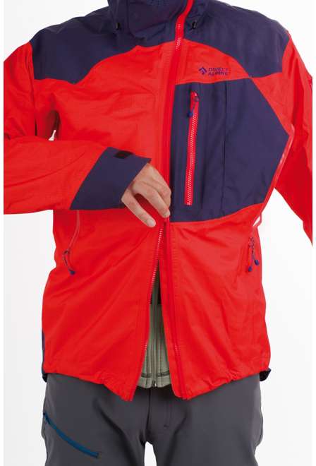 Fotogalerie Men's Hardshell Jacke GUIDE brick/indigo