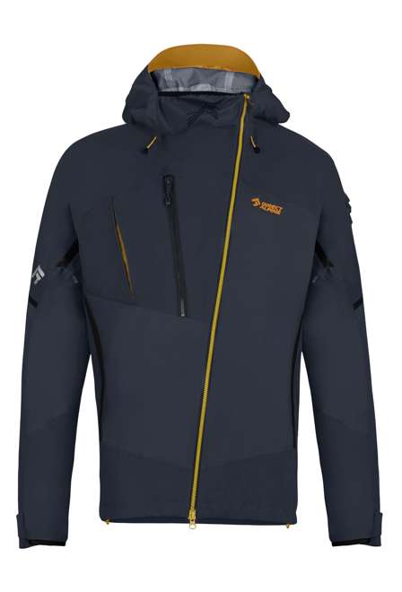 Fotogalerie Men's Hardshell Jacke GUIDE anthracite/mango
