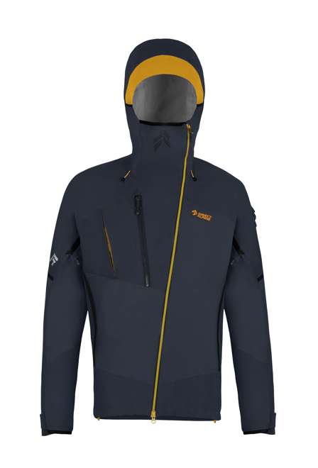 Fotogalerie Men's Hardshell Jacke GUIDE anthracite/mango