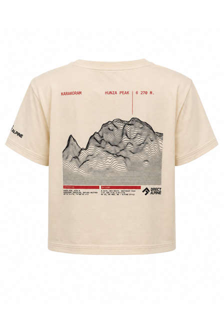 Fotogalerie Women's T-Shirt SUMMIT TEE LADY 1.0 overcast (Hunza Peak)