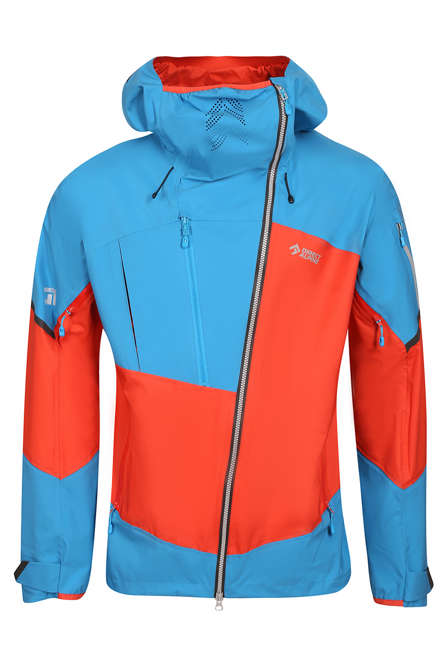 Fotogalerie Men's Hardshell Jacke GUIDE brick/ocean
