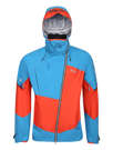 Fotogalerie Men's Hardshell Jacke GUIDE brick/ocean