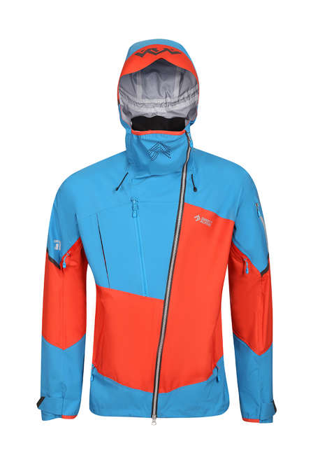 Fotogalerie Men's Hardshell Jacke GUIDE brick/ocean