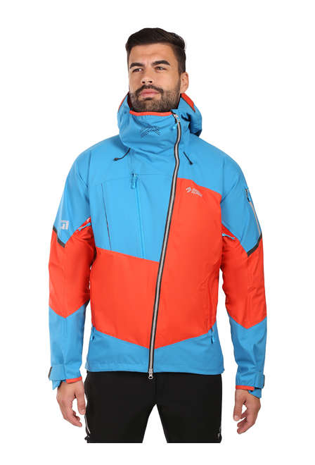 Fotogalerie Men's Hardshell Jacke GUIDE brick/ocean