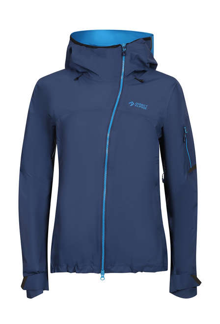 Fotogalerie Women's Hardshell Jacket GUIDE LADY navy/ocean