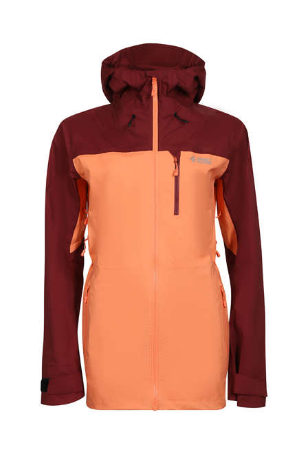 Fotogalerie Waterproof Women's Jacket RAVEN LADY coral/palisander