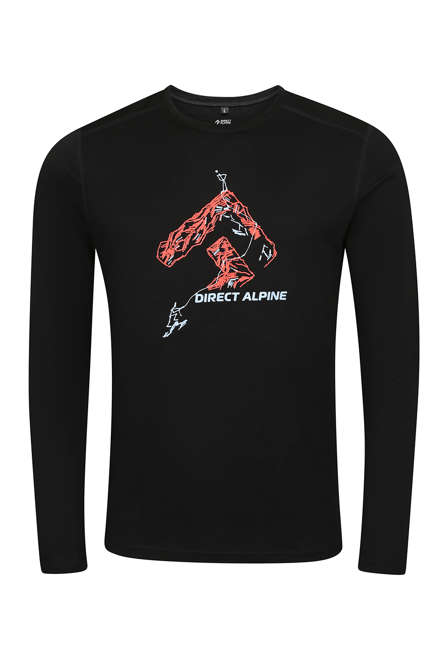 Fotogalerie Men's Merino T-Shirt FURRY LONG black (Rock way)