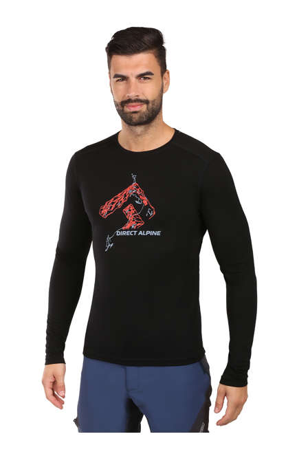 Fotogalerie Men's Merino T-Shirt FURRY LONG black (Rock way)