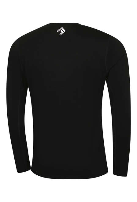 Fotogalerie Men's Merino T-Shirt FURRY LONG black (Northbound)