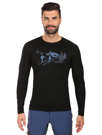 Fotogalerie Men's Merino T-Shirt FURRY LONG black (Northbound)