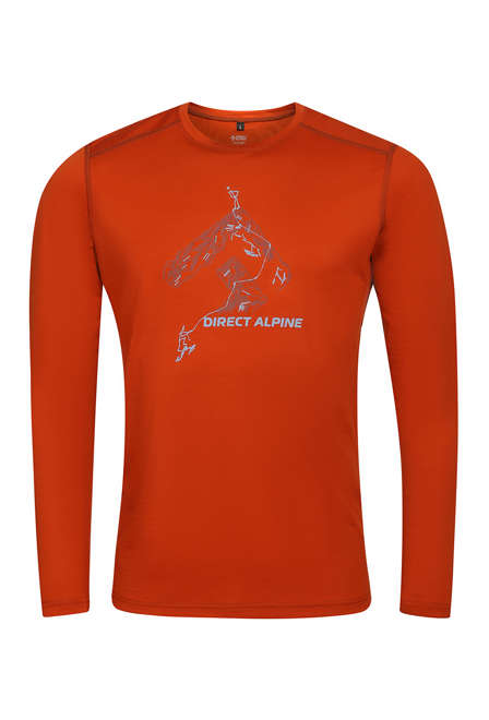 Fotogalerie Men's Merino T-Shirt FURRY LONG cinnamon (Rock way)