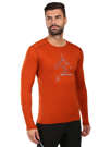 Fotogalerie Men's Merino T-Shirt FURRY LONG cinnamon (Rock way)
