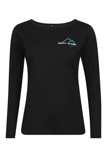 Fotogalerie Women's Merino T-Shirt FURRY LADY black (Simple lines)
