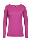 Fotogalerie Women's Merino T-Shirt FURRY LADY orchid (Simple lines)