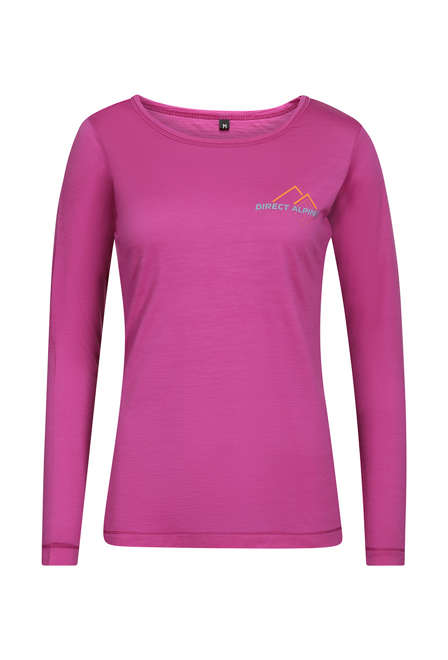 Fotogalerie Women's Merino T-Shirt FURRY LADY orchid (Simple lines)