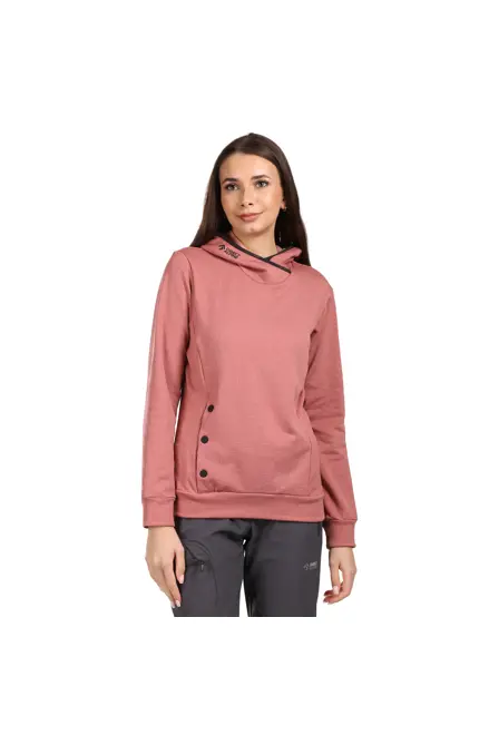 Fotogalerie Women's outdoor Hoodie HOODIE TECH LADY coral