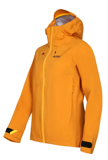 Fotogalerie Women's waterproof jacket COMET LADY ochre