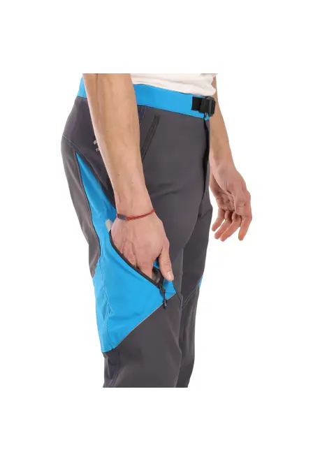 Fotogalerie Men's Outdoor Pants CASCADE LIGHT anthracite/mango