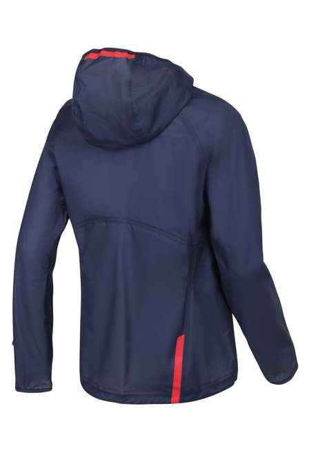 Fotogalerie Women's Ultralight Waterproof Hardshell Jacket CYCLONE LADY navy/orchid