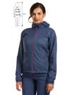 Fotogalerie Women's Outdoor Jacket BORA LADY navy