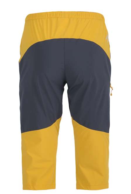 Fotogalerie Men's climbing Pants ASCENT LIGHT 3/4 anthracite/mango