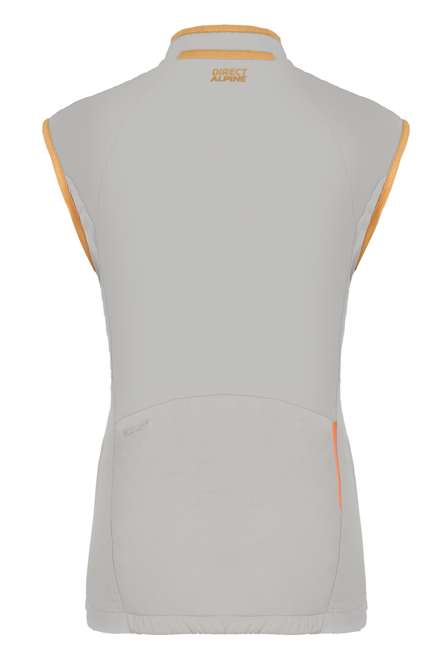 Fotogalerie Women's Outdoor Vest BORA VEST LADY grey/mango