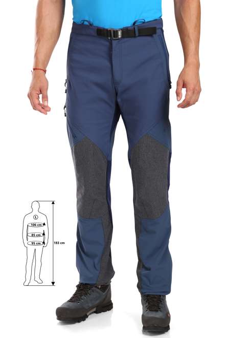 Fotogalerie Men's outdoor pants CASCADE PLUS navy/anthracite