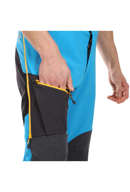 Fotogalerie Men's Softshell Pants COULOIR PLUS ocean/mango