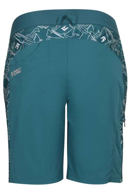 Fotogalerie Women's climbing shorts CREEK LADY emerald