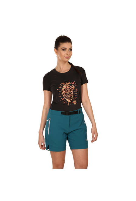 Fotogalerie Women's shorts CRUISE SHORTS LADY emerald/grey