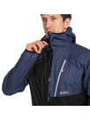Fotogalerie Men's Waterproof Ultra-Light Hardshell Jacket CYCLONE black/navy