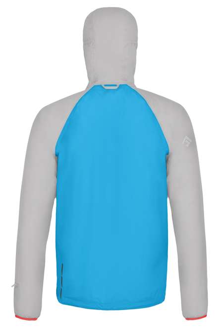 Fotogalerie Men's Waterproof Ultra-Light Hardshell Jacket CYCLONE ocean/grey